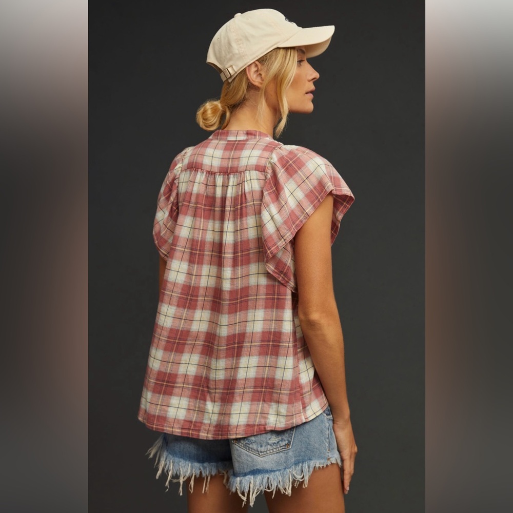 Trovata Birds of Paradise Brett Blouse Sz M - Picture 4 of 8